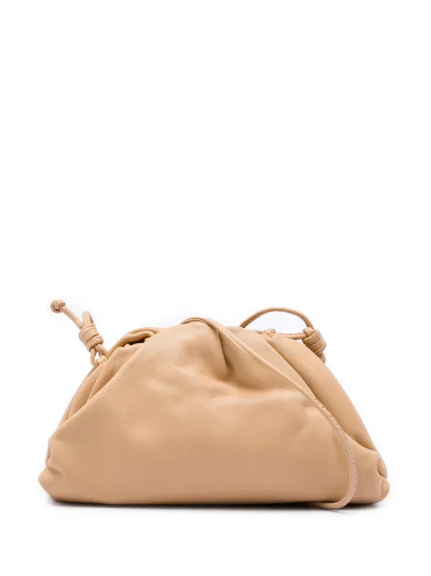 Bottega Veneta Pre-Owned 2012-2026 Lambskin The Mini Pouch crossbody bag Brown 8RKWA822UQHYL4VH