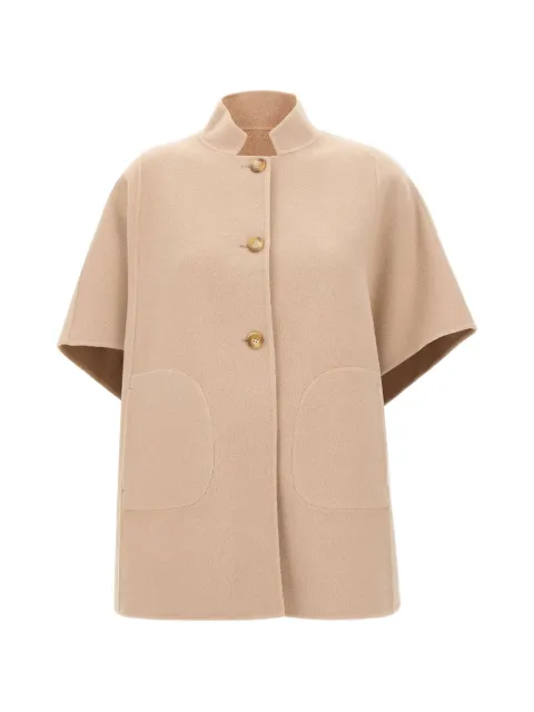 ELENA MIRÒ reversible short-sleeved jacket Neutrals 8002E000177N