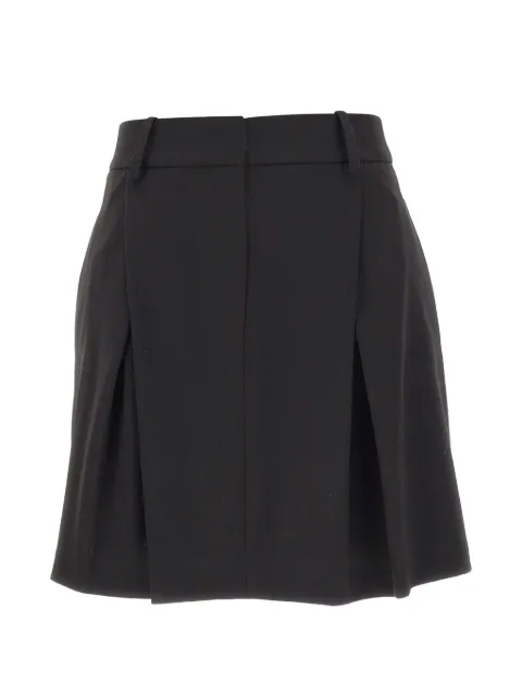 kaos dart-detail mini plated skirt Black SI1CO0250001