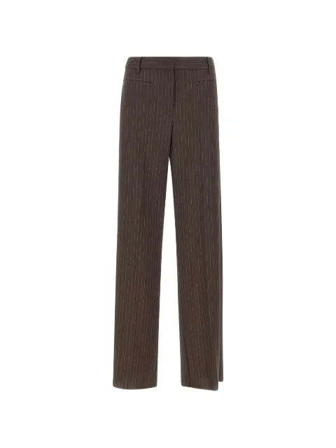 Marella pinstripe trousers Brown 2623136031200001