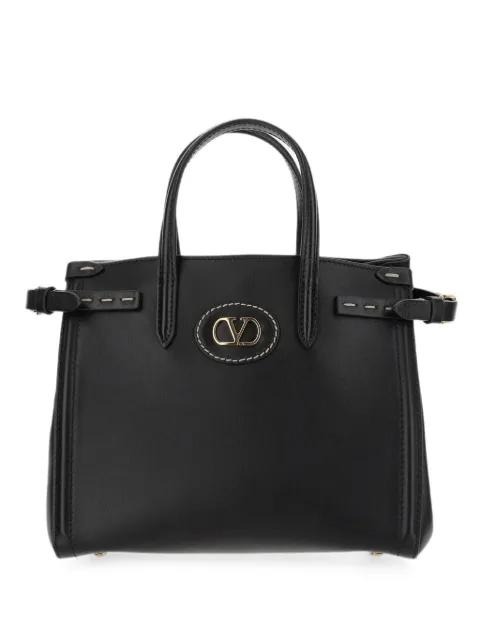 Valentino Garavani VLogo buckle-detail tote bag Black WB0R20CVC