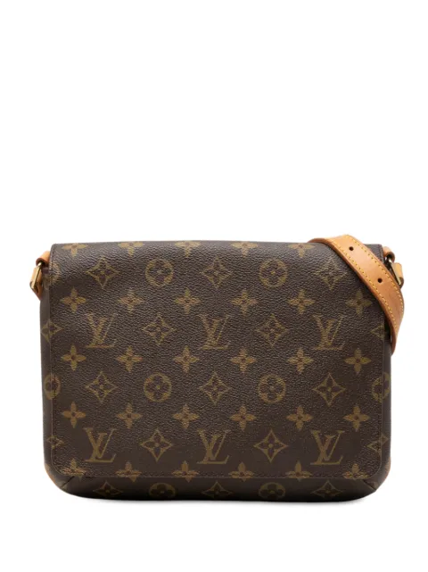 Louis Vuitton Pre-Owned 1998 Monogram Musette Tango Short Strap shoulder bag Brown QWDY0N34TG8DZ4DV