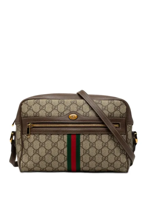 Gucci Pre-Owned 2016-2026 GG Supreme Ophidia crossbody bag Neutrals 5TQSG02II5D3JSY4