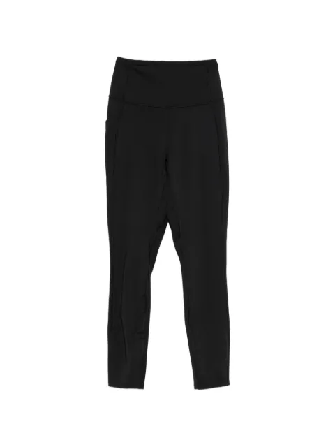 Calvin Klein logo-print high-waisted leggings Black LVGWF6L673UB1