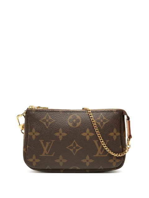 Louis Vuitton Pre-Owned 2014 Monogram Mini Pochette Accessoires handbag Brown GQTBCOJV8YH3N9IL