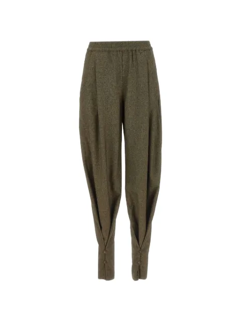 THE ANDAMANE Renee pleated trousers Brown T200467ATNP269B