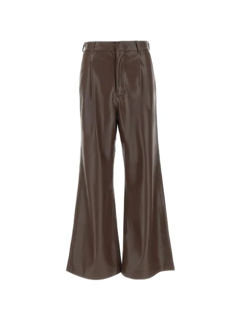 THE ANDAMANE Sasha flared trousers Brown T200430ATNP152DKBROWN