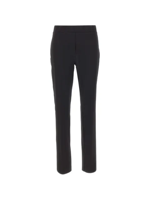ELENA MIRÒ elasticated-waist straight-leg trousers Black P811Z000209N