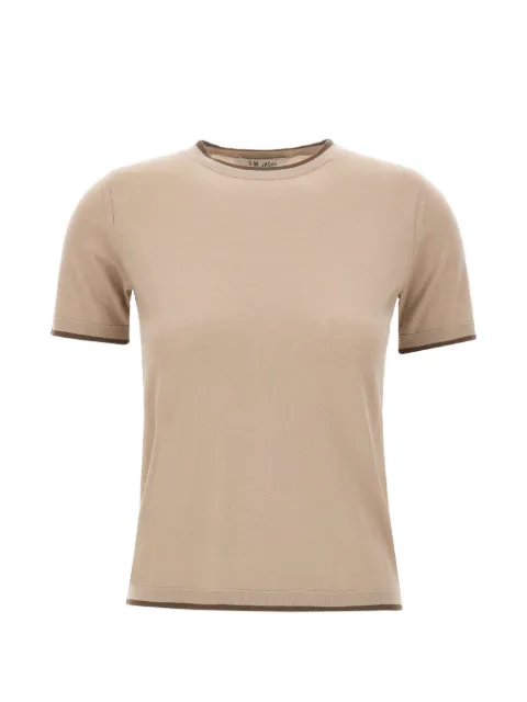 'S Max Mara ribbed-trim wool sweater Neutrals 2629366061600