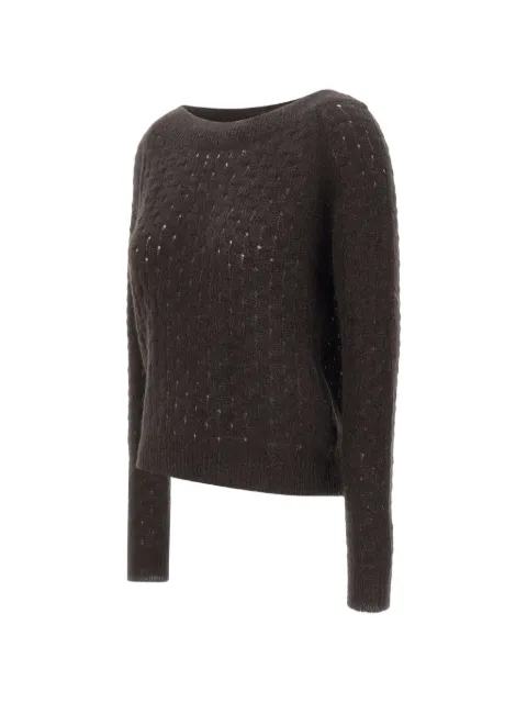 Gran Sasso long-sleeves sweater Brown 1322436424196