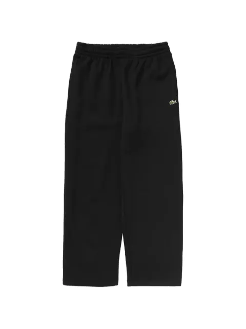 Lacoste logo-patch track pants Black XH8867