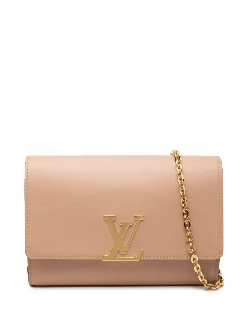 Louis Vuitton Pre-Owned 2017 Louise Chain GM shoulder bag Neutrals 9R7PZAMGJS2XA4AE