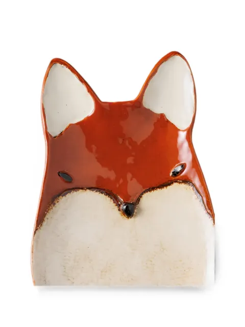 CU I SEEYOU fox-shaped plate Orange CU00063