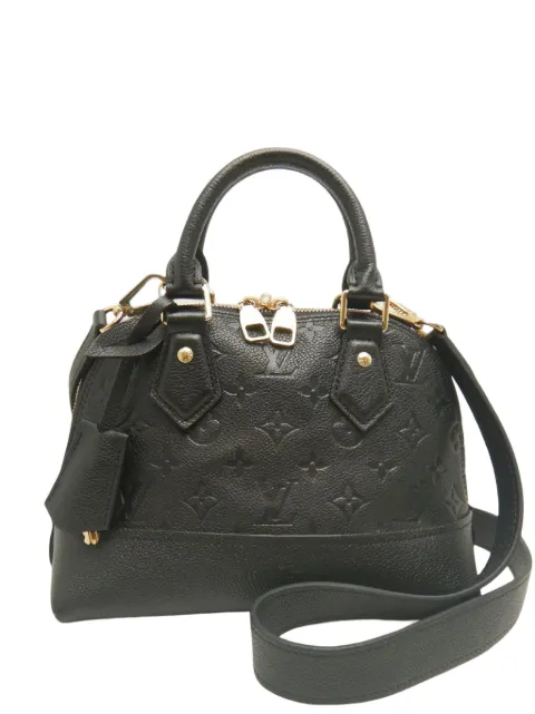 Louis Vuitton Pre-Owned 2021-2026 Monogram Empreinte Neo Alma BB satchel Black 2YLWF2HANHDZ4X3O