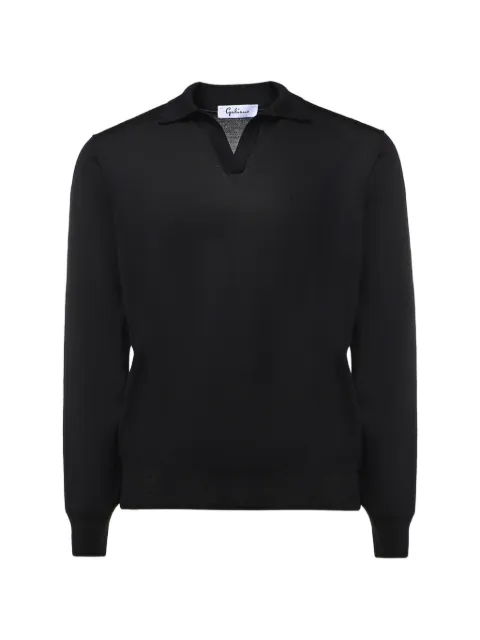 Galiano polo-collar knitwear Black 1451343189099