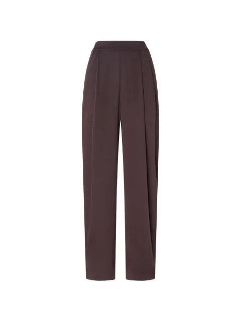 PINKO pleated wide-leg trousers Brown 107367A3HLL72