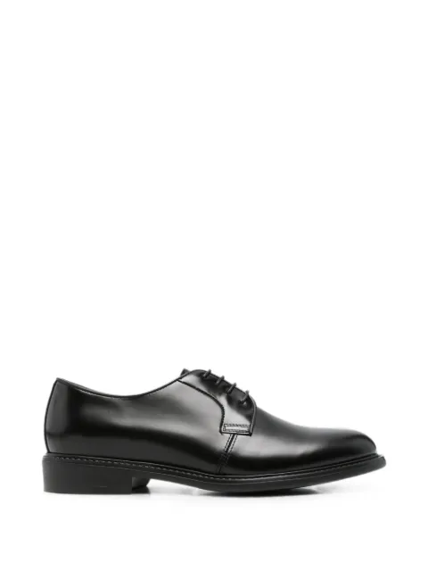 NERO GIARDINI Diana lace-up leather derby shoes Black I601251U
