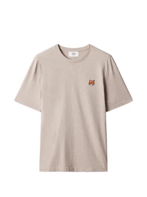Maison Kitsuné Fox Head T-shirt Neutrals PM00107KJ7026