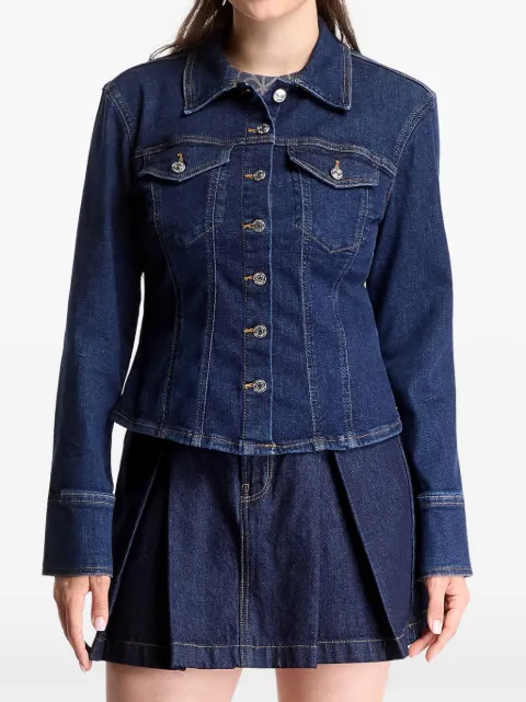 Calvin Klein Sculpt trucker shirt Blue LV047G749GN8D