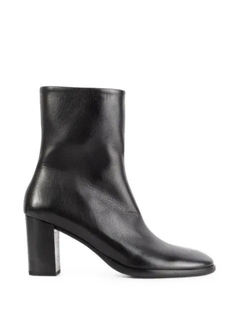 Marsèll Norma side-zip heeled ankle boots Black MW8955