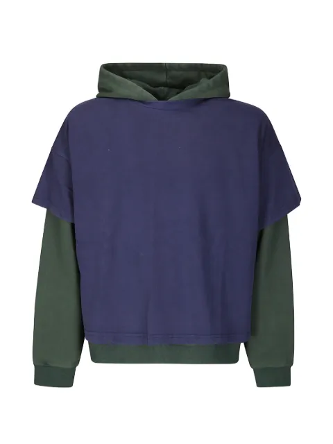FOUND double-layer hoodie Blue FOPF26HO02012