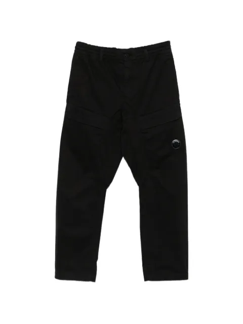 C.P. Company Lens-detail cargo pants Black 21CMPA089A005529G999