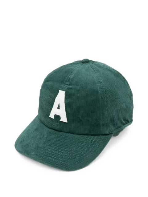 Autry corduroy logo-patch baseball cap Green ACPU127F