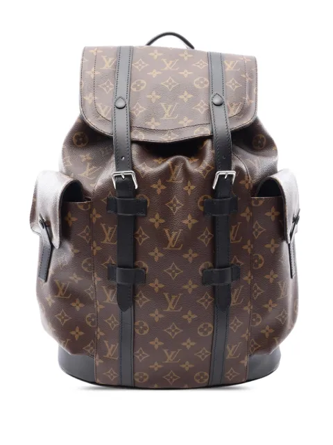 Louis Vuitton Pre-Owned 2000-2026 Monogram Macassar Christopher MM backpack Brown UAAI18OHY7VYFXEZ