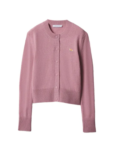 Maison Kitsuné Baby Fox cardigan Pink PW00506KT1006