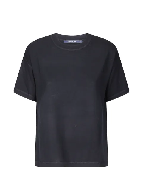 Sofie D'hoore short-sleeved wool T-shirt Black W26MARTAYFI