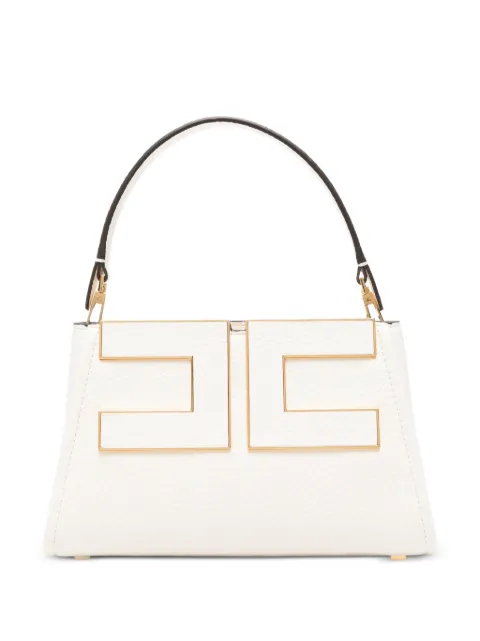 Elisabetta Franchi satin clutch bag Neutrals BS07A66E2
