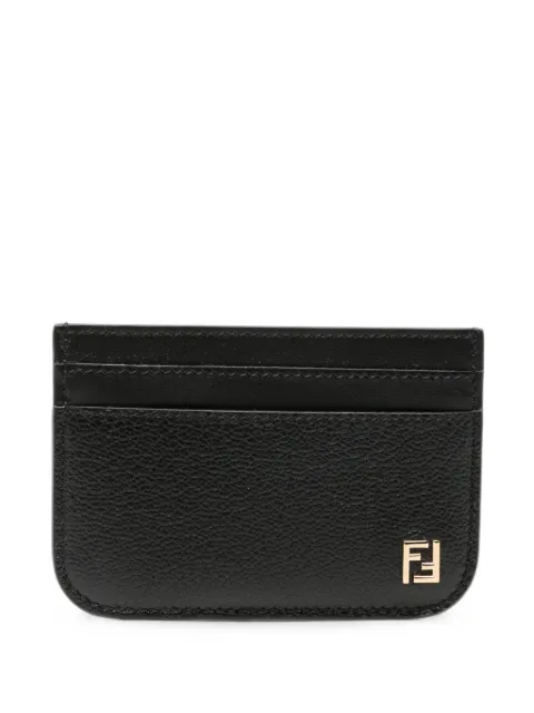 FENDI FF-plaque wallet Black 8M0586B08E