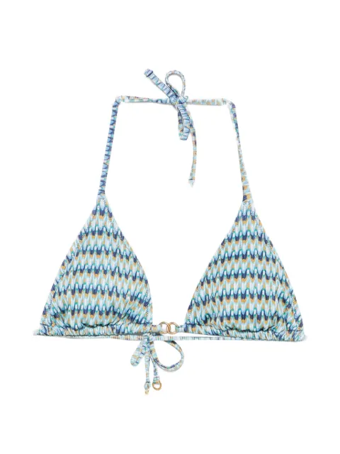 BANANA MOON Jotrao triangle bikini top Blue JOTRAO