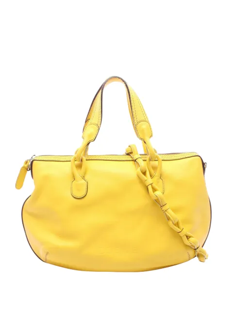 Loewe Pre-Owned 2000-2010 Leather Fiesta satchel Yellow 9BSHUON4SVMDCT04