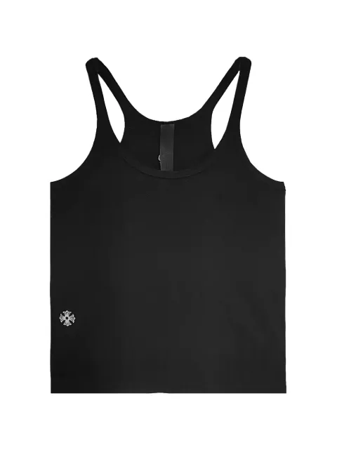 Chrome Hearts Bad Seed embroidered ribbed tank top Black CHRM1592