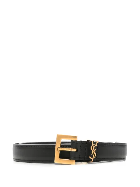 Saint Laurent leather belt Black 554465BOO0W