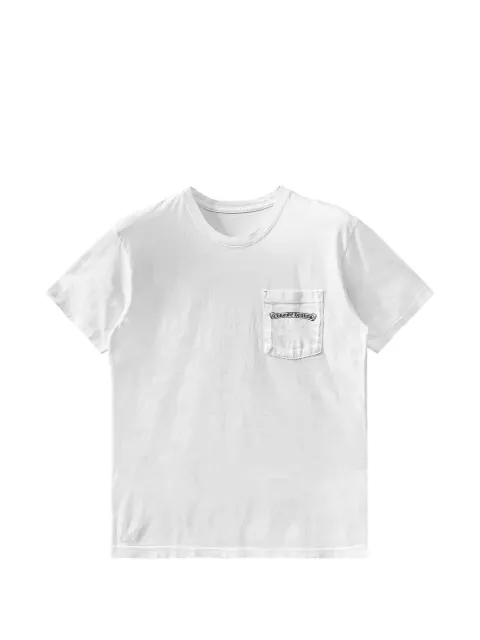 Chrome Hearts USA script-print T-shirt White CHRM1586