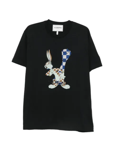 Iceberg x Bugs Bunny short-sleeve T-shirt Black 26II1P0F0436325