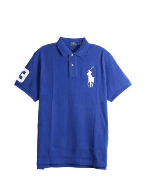Polo Ralph Lauren logo-embroidered polo shirt Blue 710B26310001