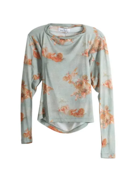 Vivienne Westwood long-sleeve top Green 1603004VJ00BG