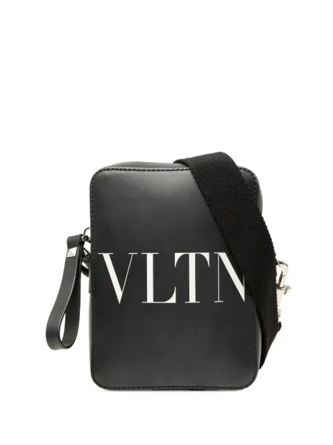 Valentino Garavani Pre-Owned 2018-2026 Small Leather VLTN crossbody bag Black 5NP3TPBTHO8FDHQ0