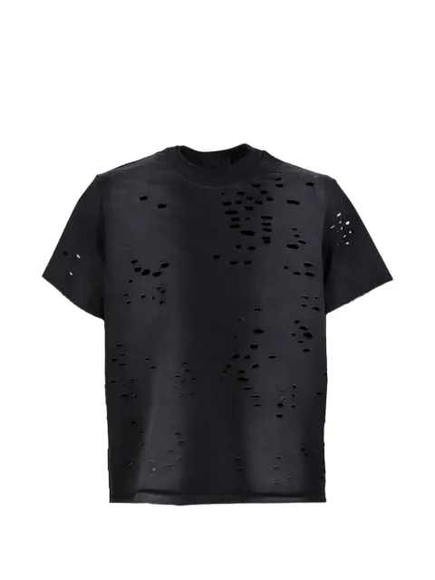 FILTH distressed T-shirt Black 251FLCS05