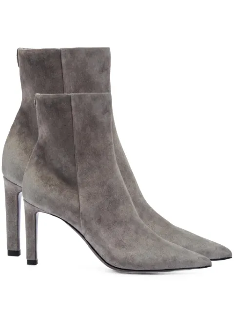 Jimmy Choo Frankie ankle boots 85 Grey FRANKIEAB85CLF010003