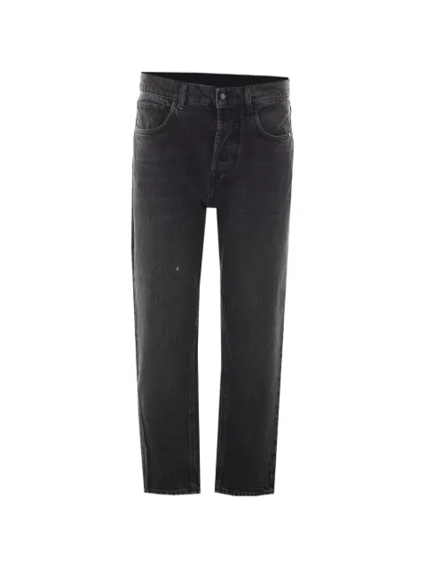 AMISH Jeremiah faded-effect jeans Black AMU001N0941788