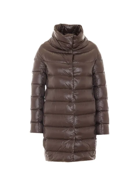 Herno Dora quilted coat Brown PI0177DIC12017Z8800