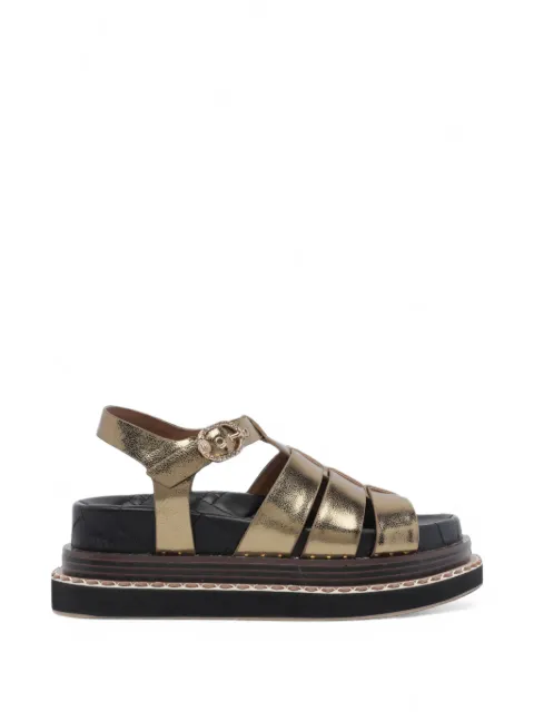 Kurt Geiger London Orson Fisherman sandals Gold 5843260109