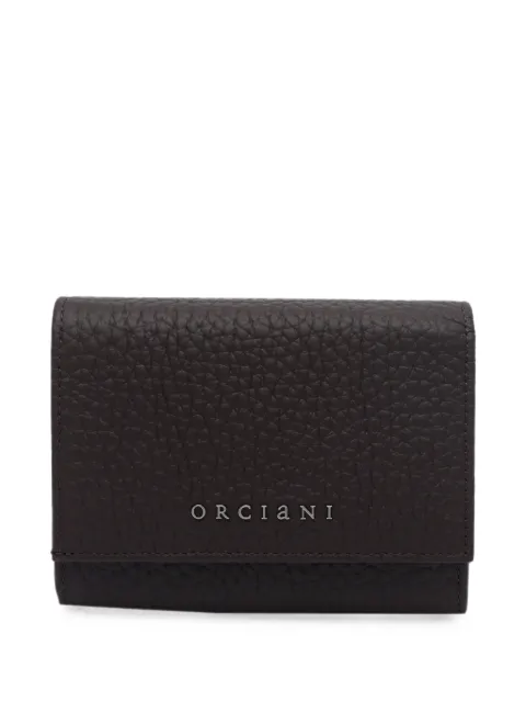 Orciani grained-leather wallet Brown SD0142