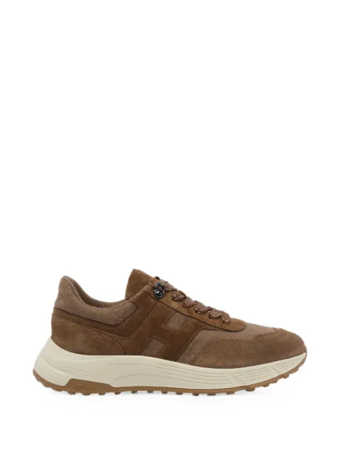 Hogan Hyperlight panelled sneakers Brown HXM5630FR3