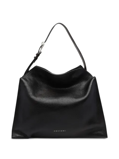 Orciani Trinity Soft Midi shoulder bag Black B02231LGN