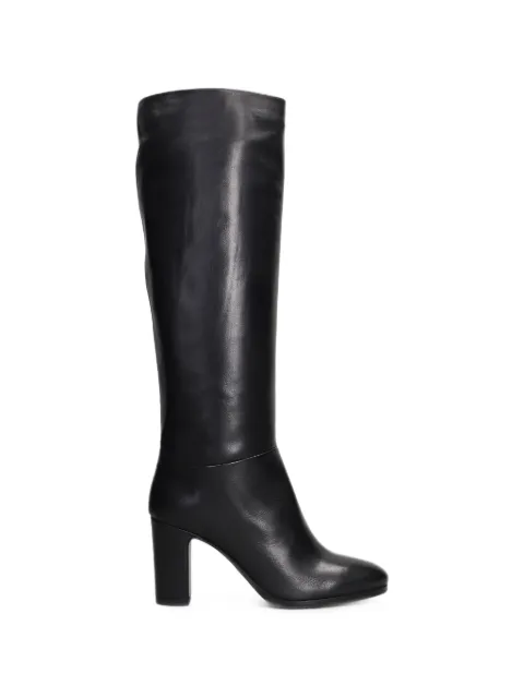 Julie Dee block-heel knee-high boots Black MW002